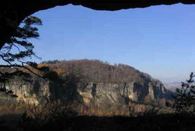 Ausblick von der Siebenschlferboofe