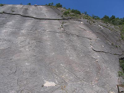 Klettern am Baone