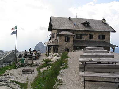 Die Tuckett-Hütte