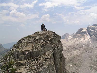 Auf dem Grat 2582 m