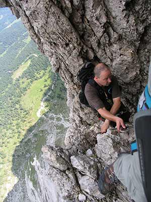 Der Pößnecker-Klettersteig