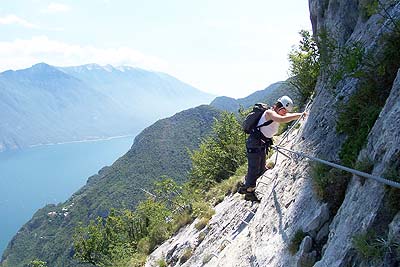 Der Foletti-Klettersteig